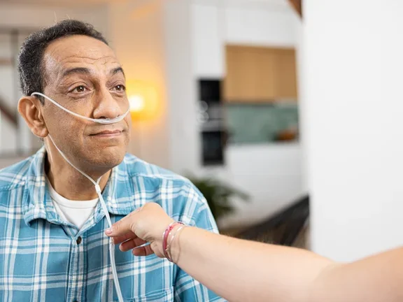 Oxygen therapy in ederly patients - therapy initiation (male) 03